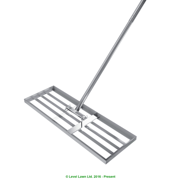 Lawn Lute 92cm (36 in) Stainless Steel Lawn Levelling Rake: image 3