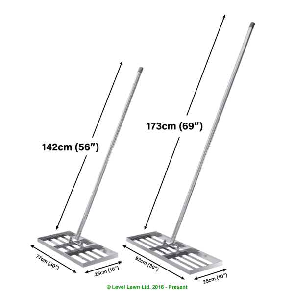 level lawn rake tool lute leveler leveling levellawn UK 